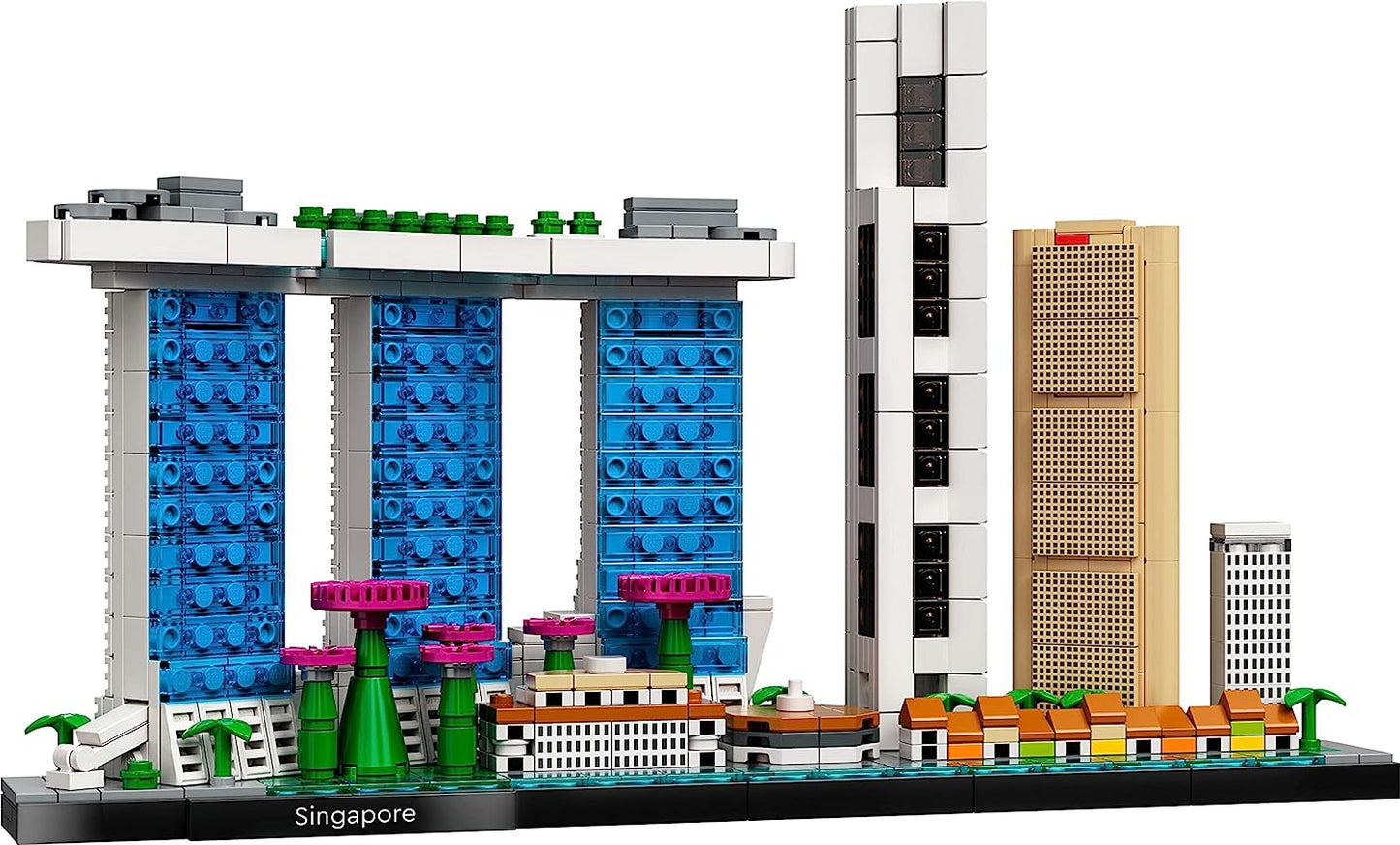 LEGO Architecture Skyline Collection: Singapore 21057 Building Kit (827 Pieces)