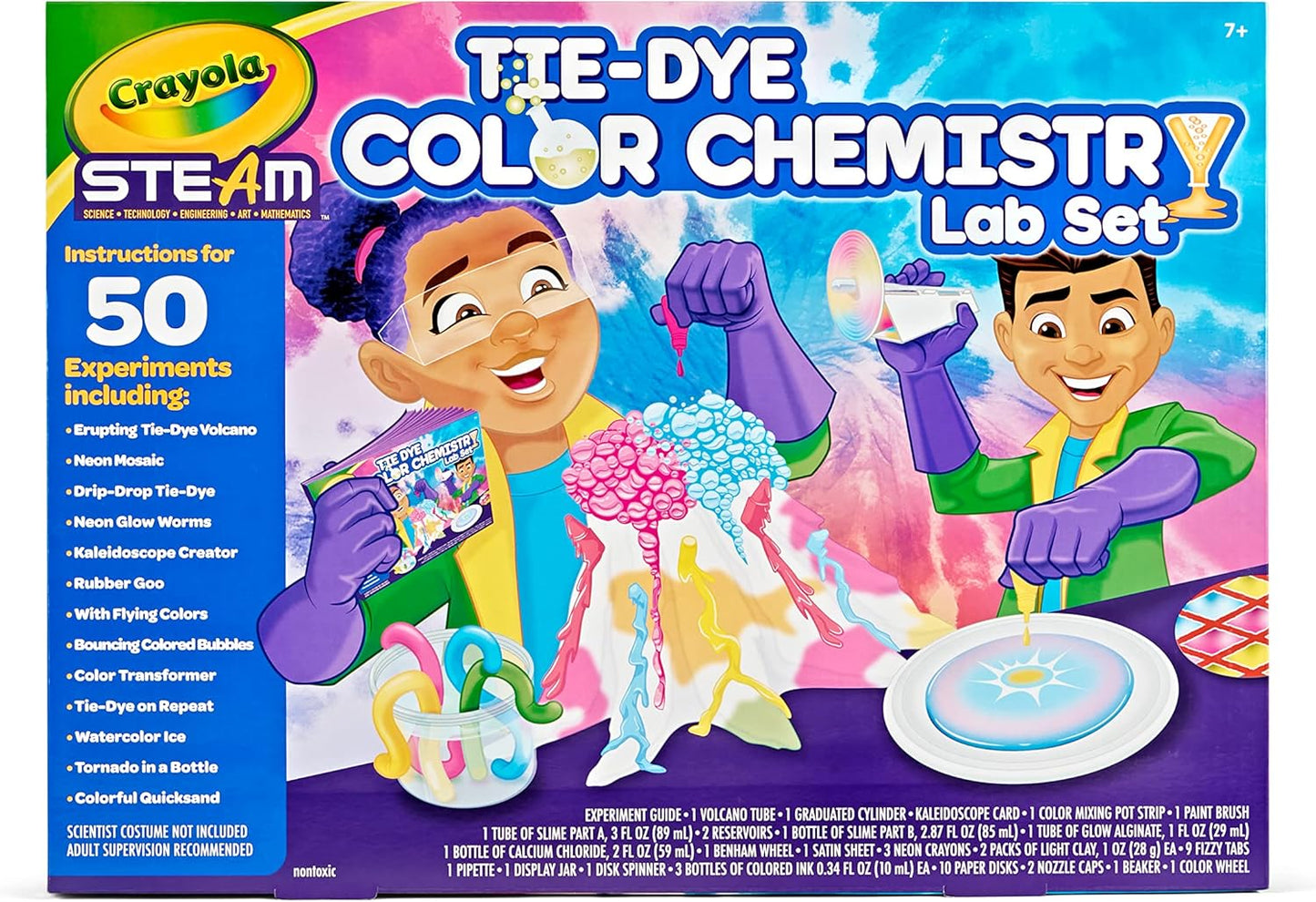 Crayola Tie Dye Color Chemistry Set