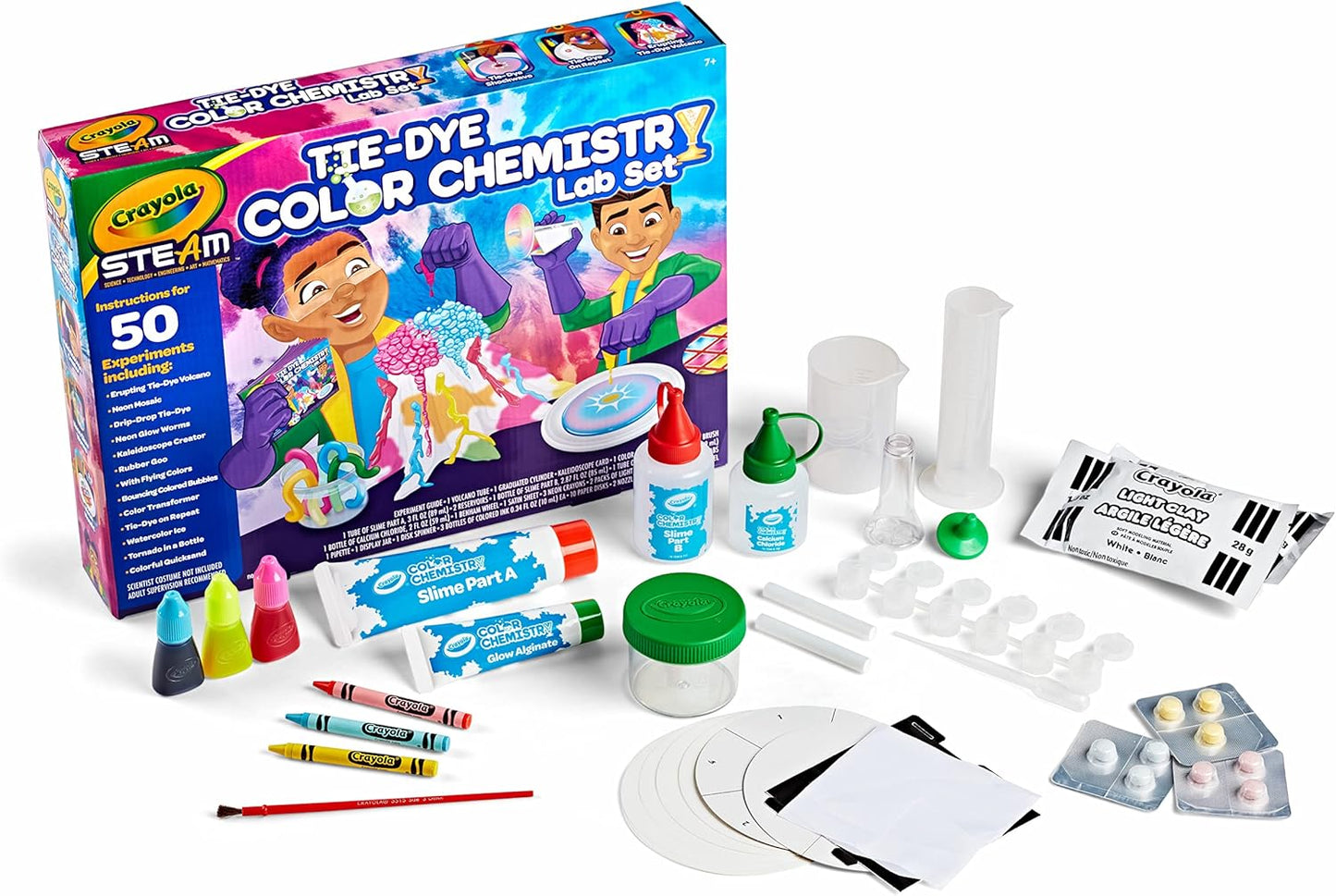 Crayola Tie Dye Color Chemistry Set
