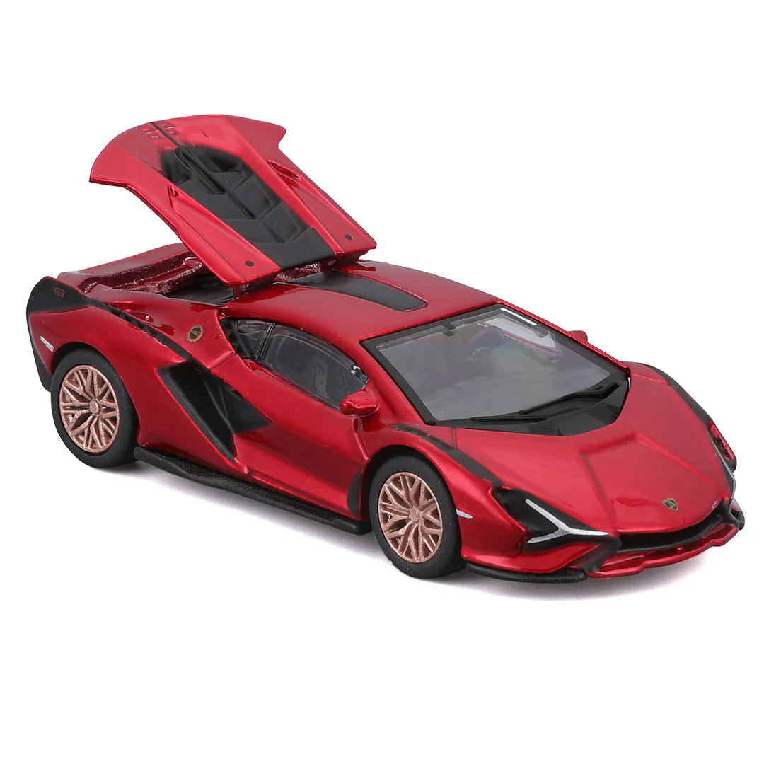 Maisto Speed Icons Lamborghini Sián FKP 37 Red – 1:64 Scale Licensed Die‑Cast Hypercar