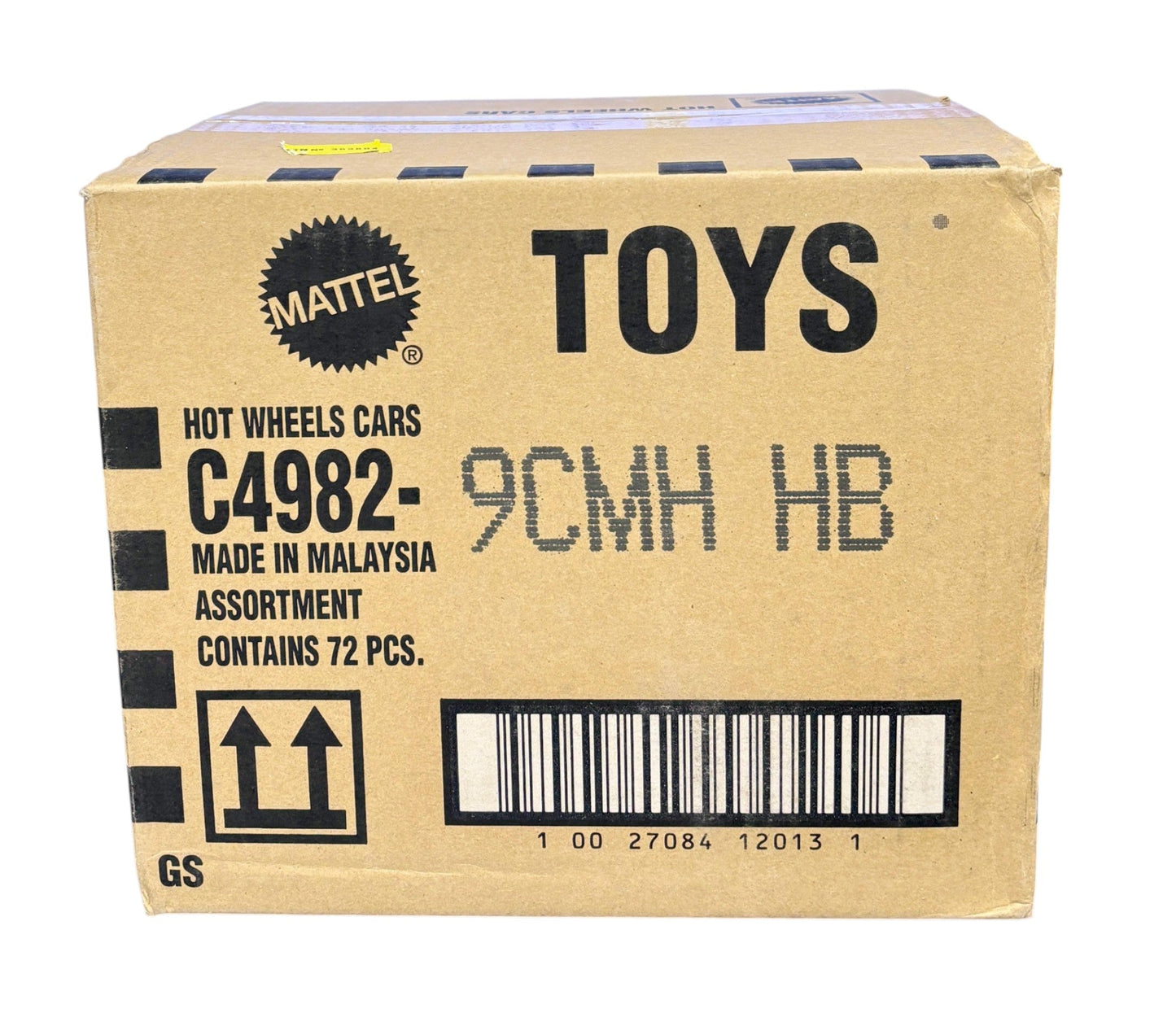 Hot Wheels 2025 Factory-Sealed Case H (9CMH HB) – 72 Die-Cast Cars by Mattel (Brand New Box)