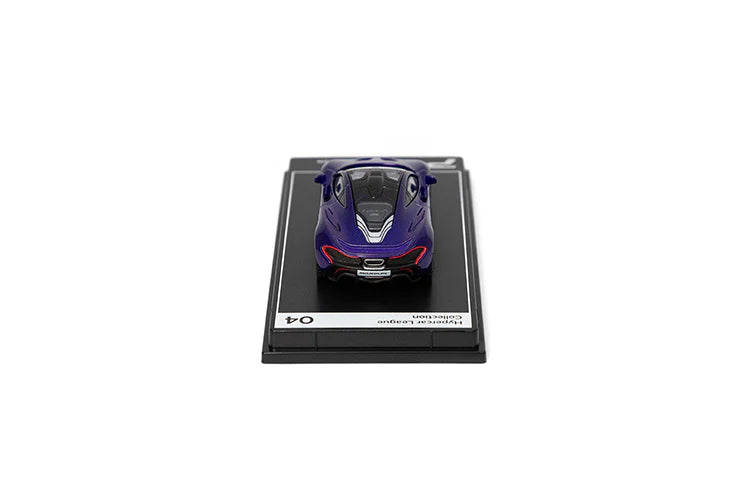 PosterCars 1:64 McLaren P1 (Lantana Purple) | Hypercar League Diecast Model for Collectors