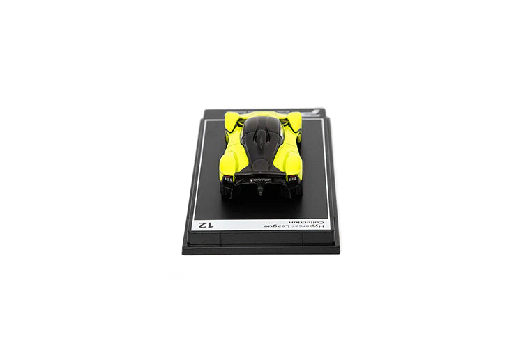PosterCars 1:64 Aston Martin Valkyrie – Lime Essence | Hypercar League Diecast Model