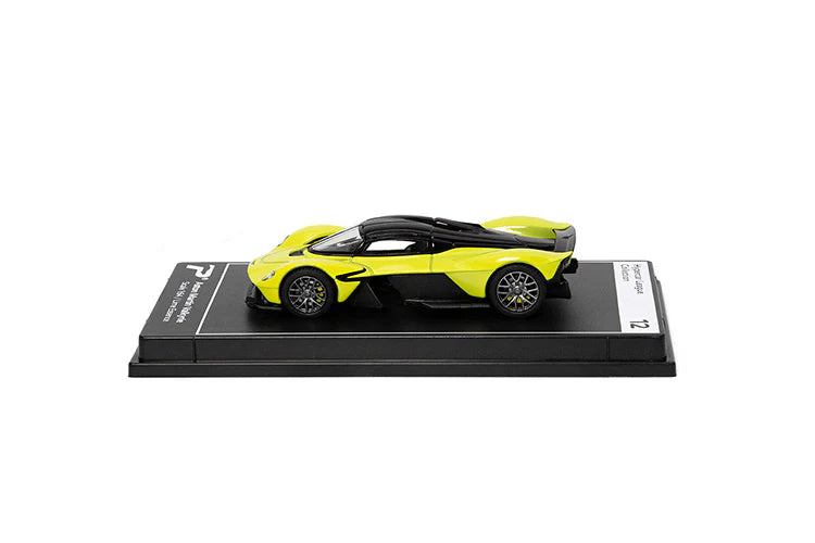 PosterCars 1:64 Aston Martin Valkyrie – Lime Essence | Hypercar League Diecast Model