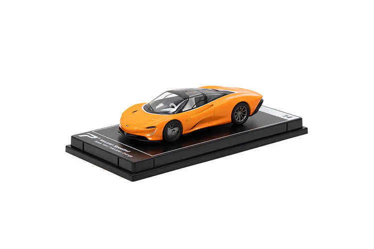 PosterCars 1:64 McLaren Speedtail – McLaren Orange | Hypercar League Collection No.14 Diecast Model