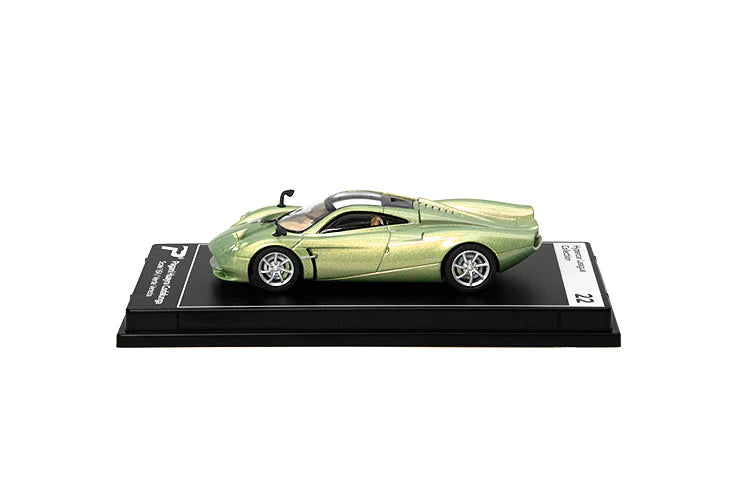 PosterCars 1:64 Pagani Huayra Codalunga – Verde Venezia | Hypercar League Collection No.22 Diecast Model