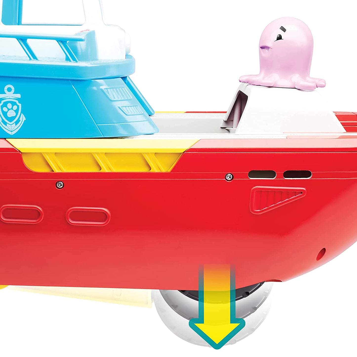 Paw Patrol Sea Patroller Transforming Vehicle With Lights And Sounds- Multicolor