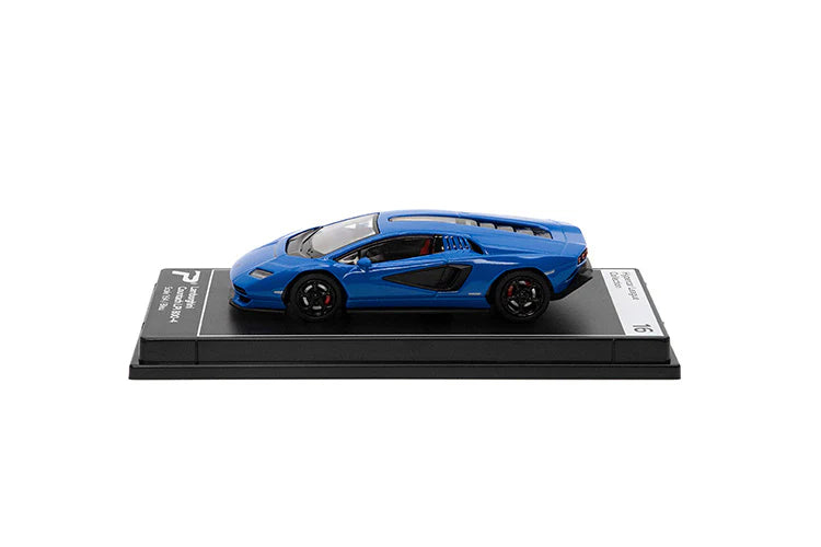 PosterCars 1:64 Lamborghini Countach LPI 800-4 – Blue Edition | Hypercar League Diecast Collector Model