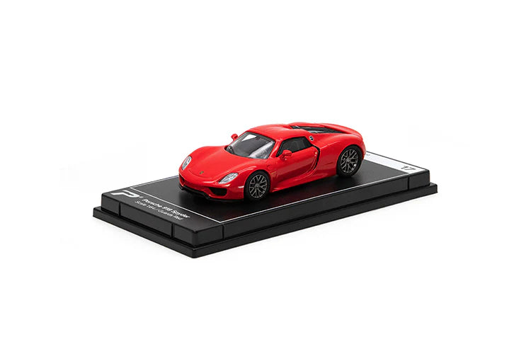 PosterCars 1:64 Porsche 918 Spyder – Guards Red | Hypercar League Collection Diecast Model
