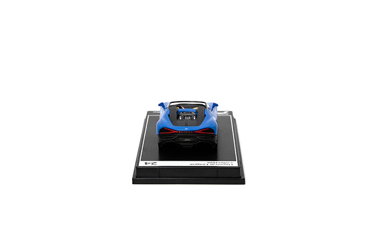 PosterCars Hypercar League – Bugatti Mistral (French Racing Blue, 1:64 Scale) – Hypercar League #24