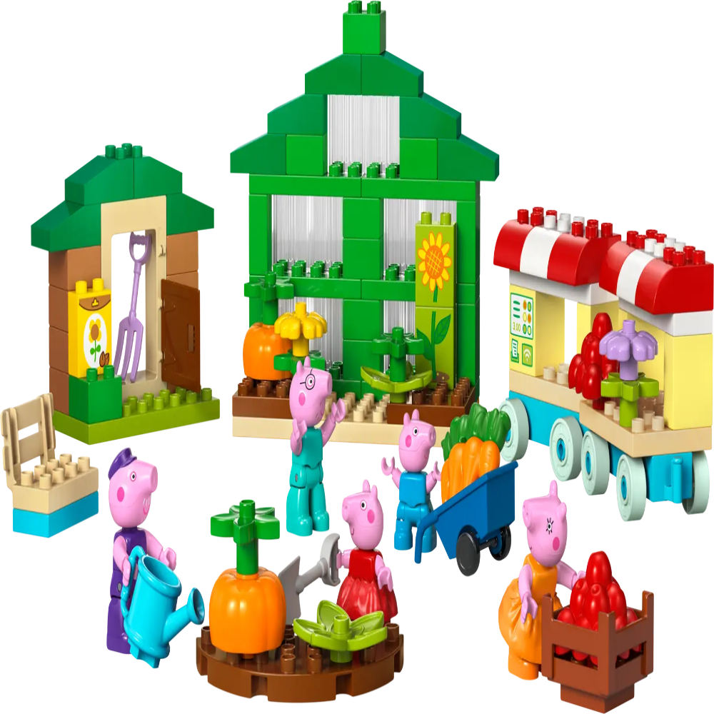 Lego 10461 Duplo Grandpa Pig's Garden And Greenhouse (102 Pieces)