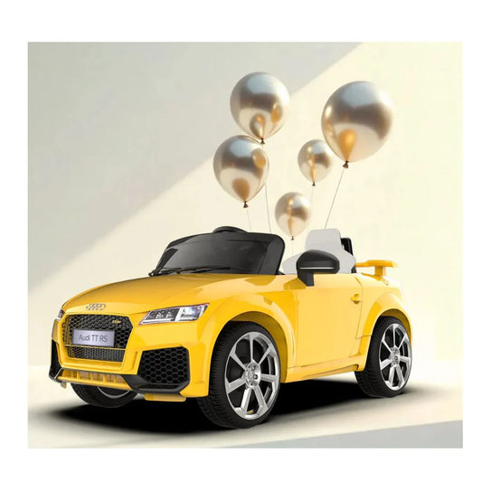 Emotorarad: AUDI TT RS Ride-On Car for Kids- (Yellow)