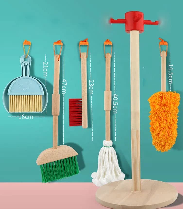 WOODEN CLEANING SET