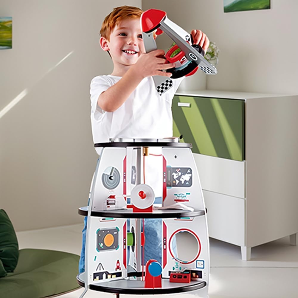 Hape Four Stage Toddler Rocket Ship Playset