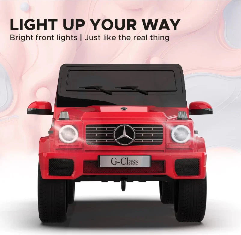 EMotorad Mercedes Benz G-Wagon Ride-On Car for Kids (Red)