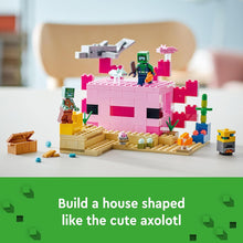 LEGO Minecraft The Axolotl House (242 Pieces)