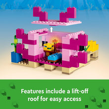 LEGO Minecraft The Axolotl House (242 Pieces)