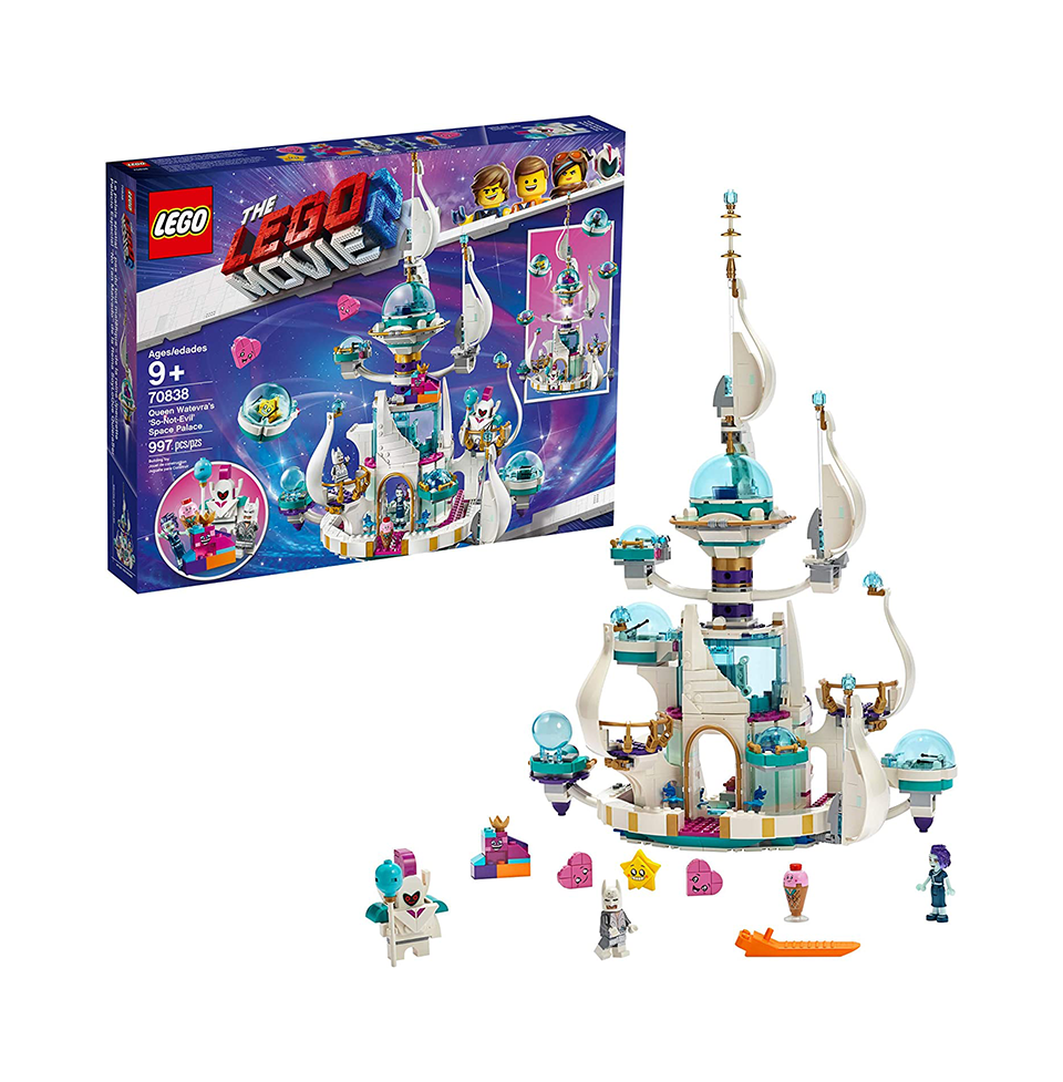 LEGO The Movie 2 Queen Watevra’s ‘So-Not-Evil’ Space Palace 70838 Building Kit (995 Pieces) (Discontinued by Manufacturer)
