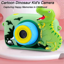 Toys Uncle Digital Video Camera for Kids with Protective Silicone Cover with inbuilt Games (Dinosaur 2)