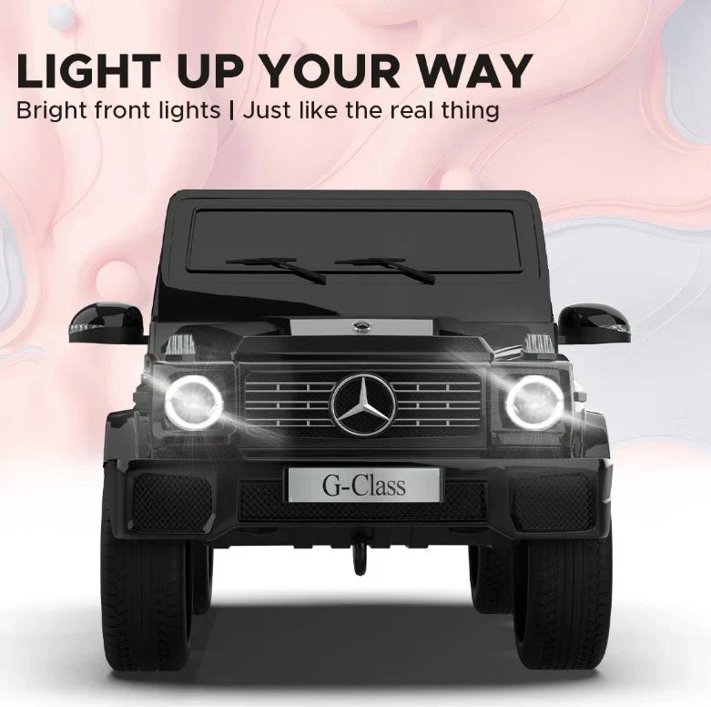 EMotorad Mercedes Benz G-Wagon Ride-On Car for Kids Black
