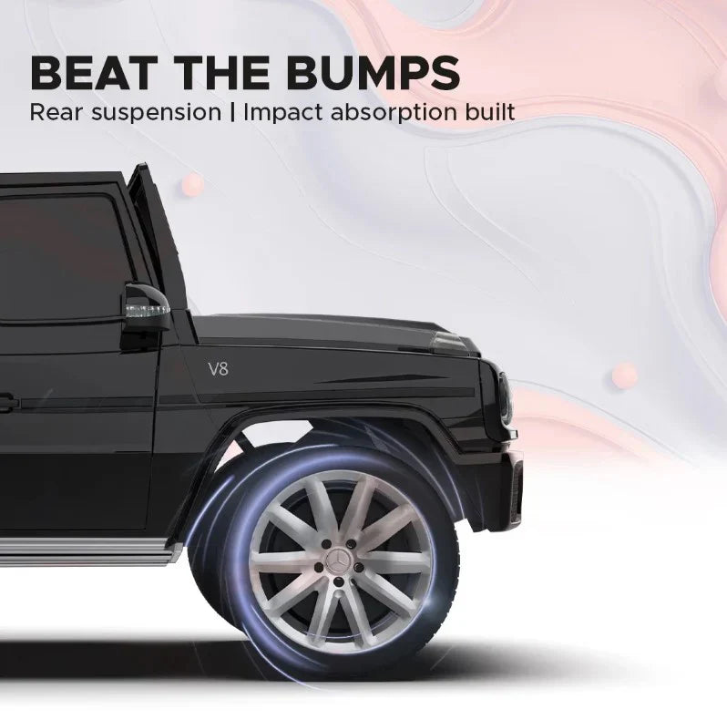 EMotorad Mercedes Benz G-Wagon Ride-On Car for Kids Black