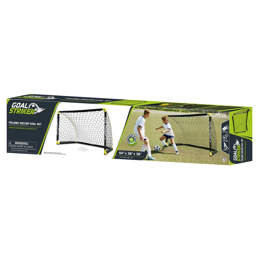 Innov8 Folding Soccer Goal Set 4.5Ft*3Ft*3Ft