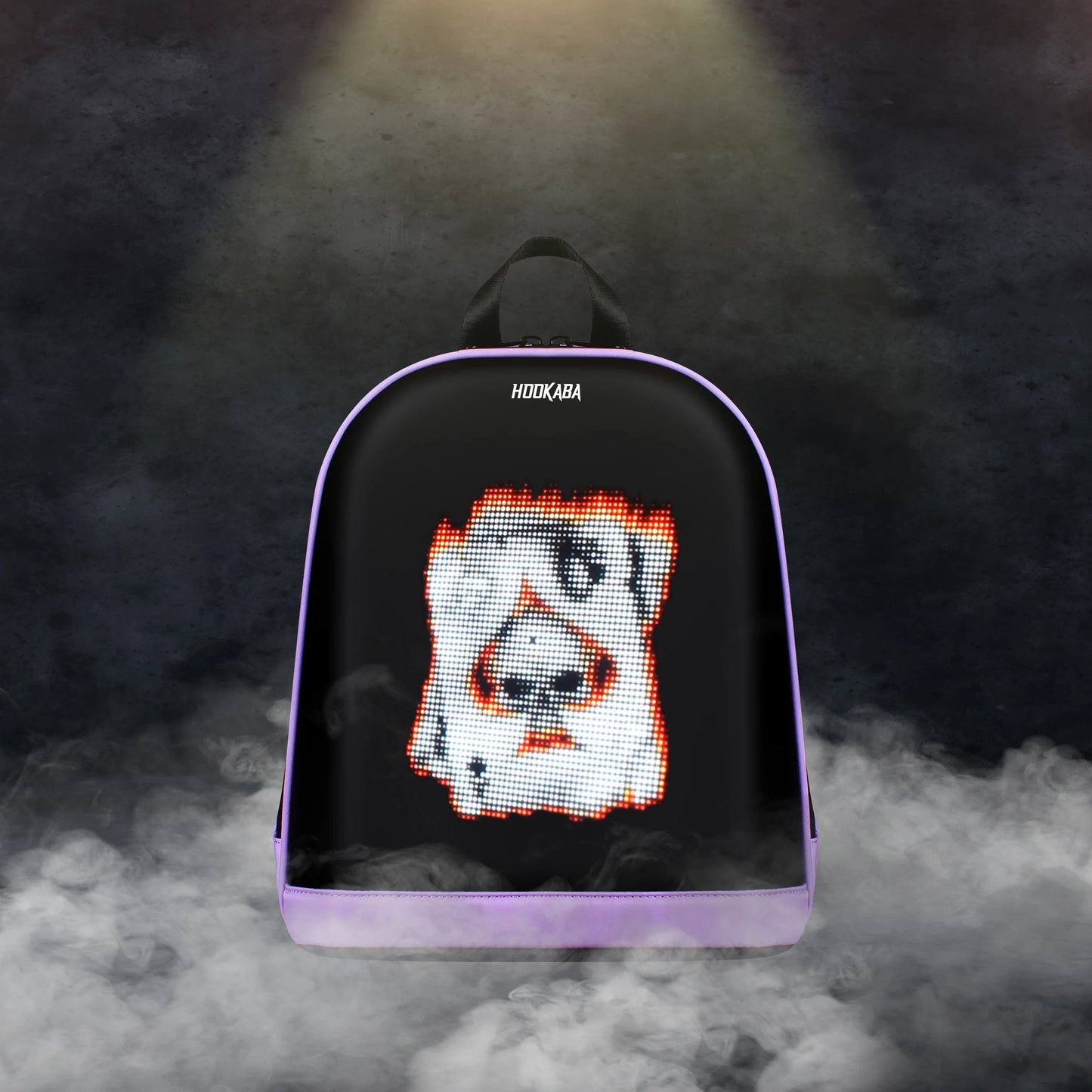 Hookaba BOLD BLING BAG, | Smart Pixel Display Bag | App Controlled, USB charge, Programmable Screen & Water Resistant