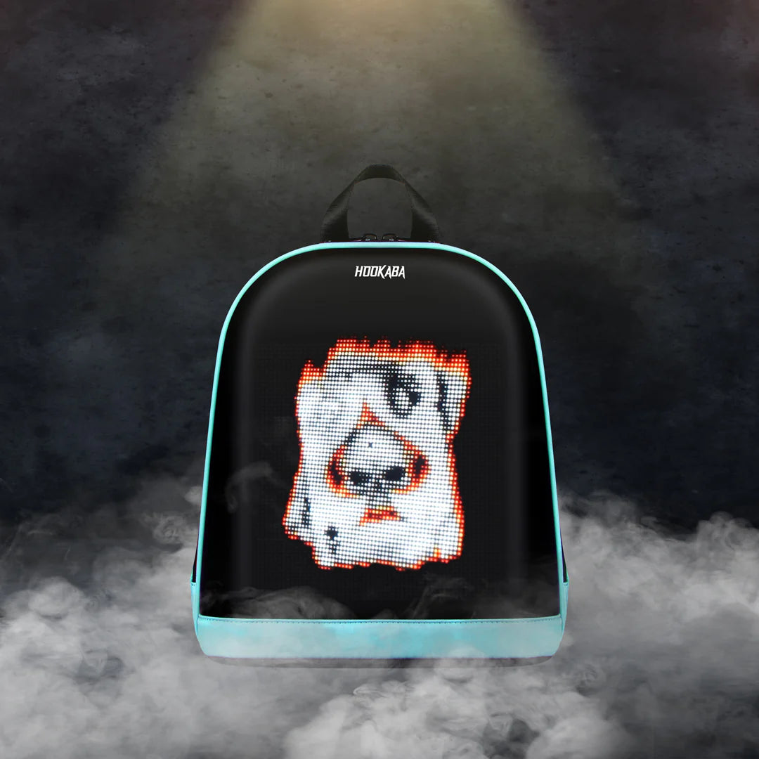 Hookaba BOLD BLING BAG, | Smart Pixel Display Bag | App Controlled, USB charge, Programmable Screen & Water Resistant