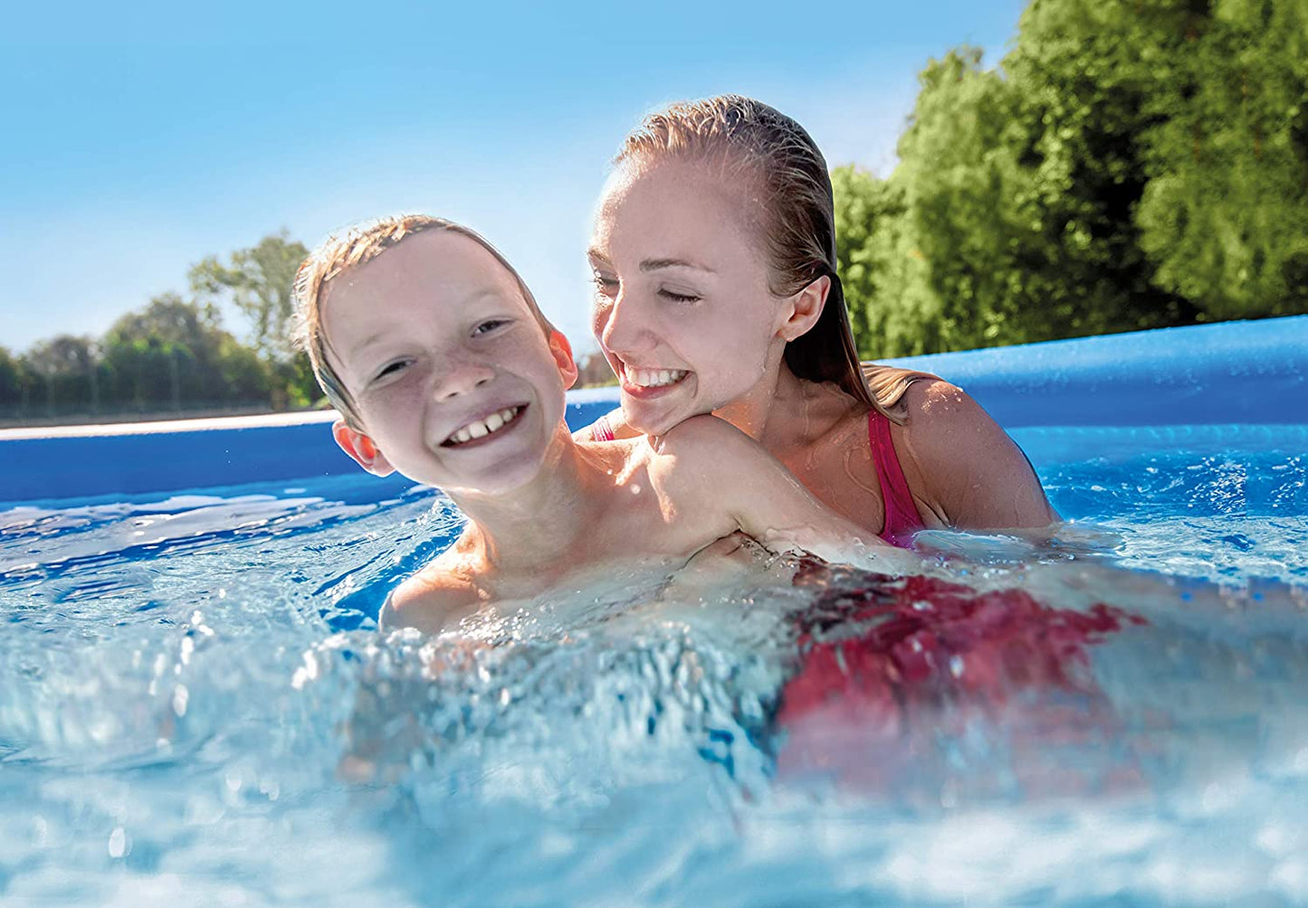 Intex 8 FEET Easy Set Inflatable Swimming Pool