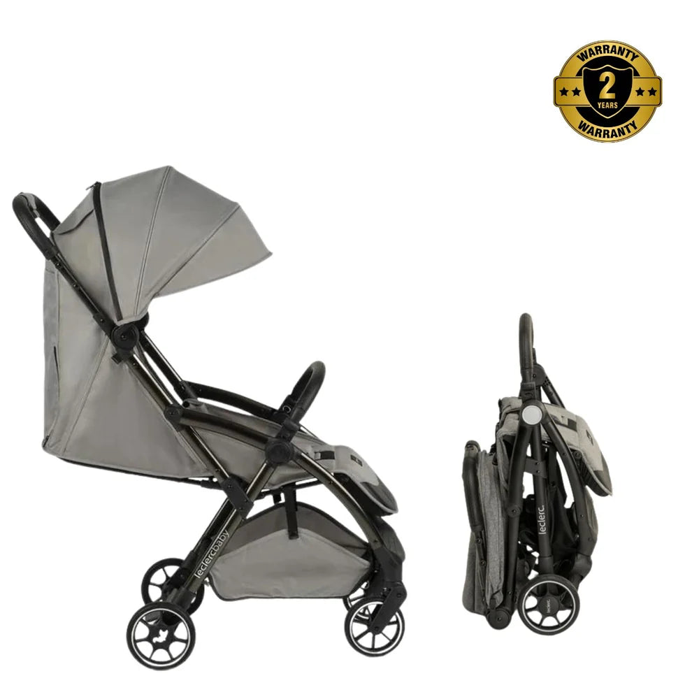 Leclerc baby Influencer Air Stroller Violet Grey