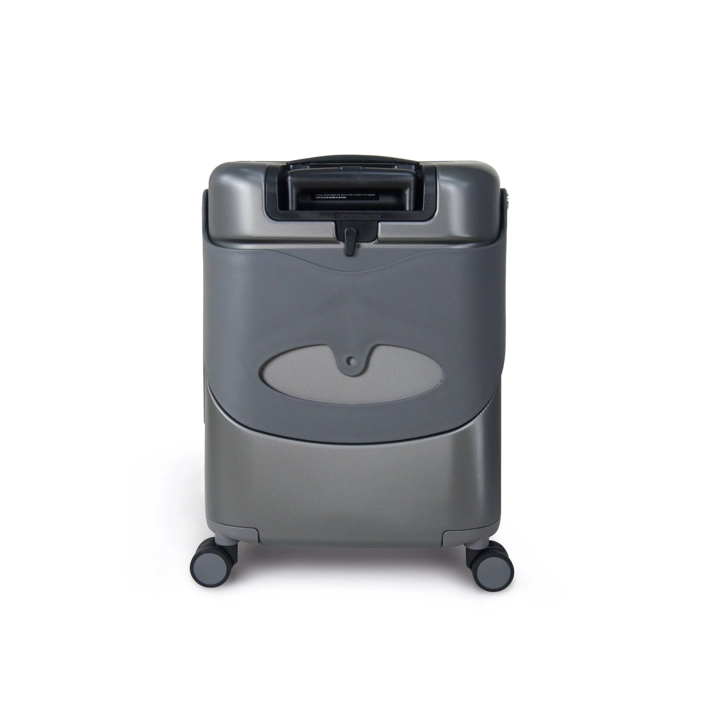 MIAMILY CHARCOAL GREY RIDE-ON TROLLEY CARRY-ON LUGGAGE 18 INCHES