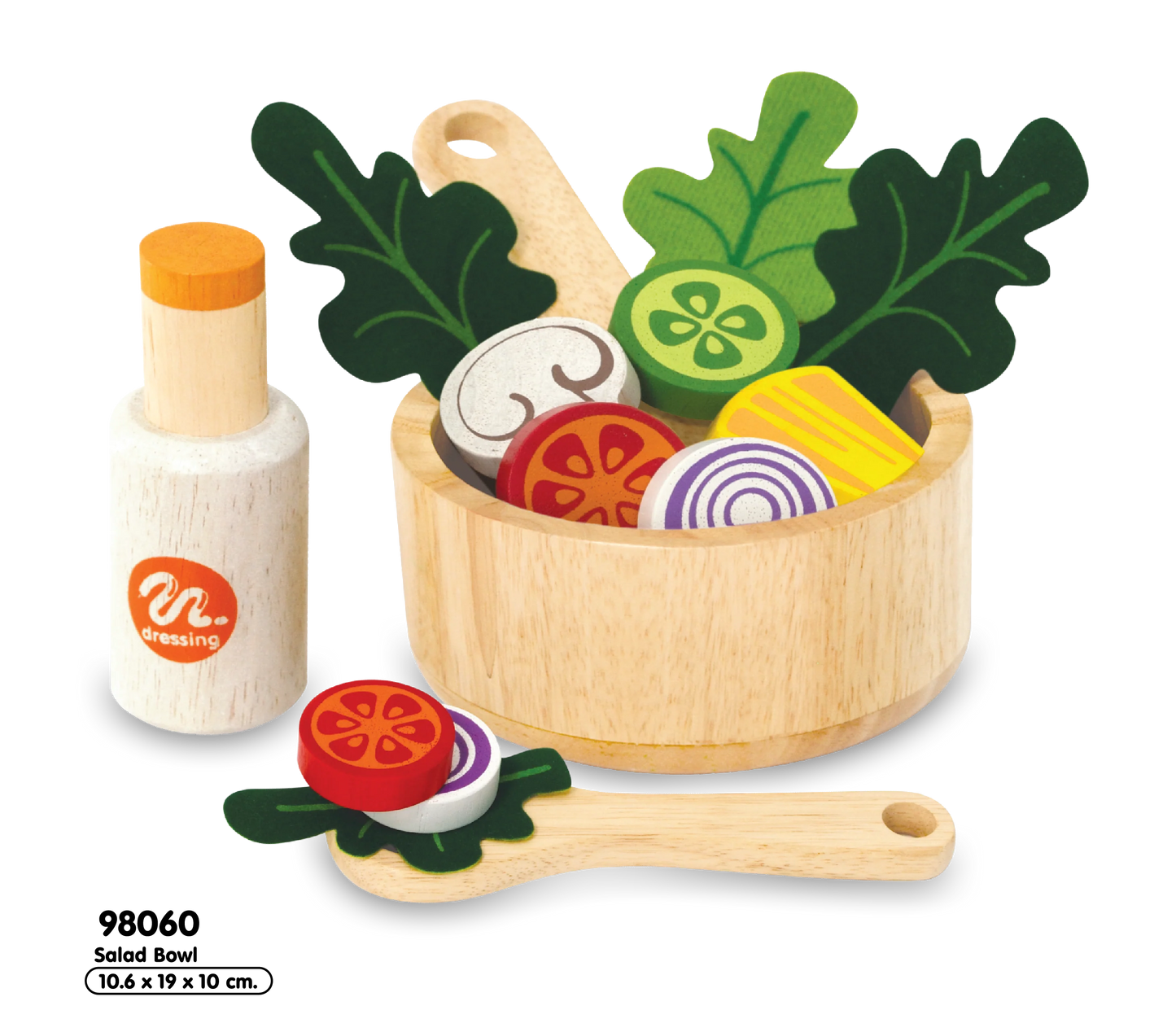 Wooden Salad Set