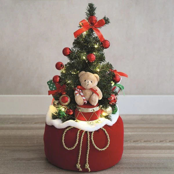 32" LED Lighted Christmas Tree On a Sack