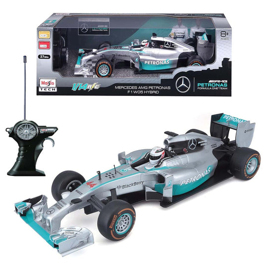 Maisto 1:14 R/C Mercedes-AMG Petronas F1 W05 Hybrid – Remote Control Formula 1 Car