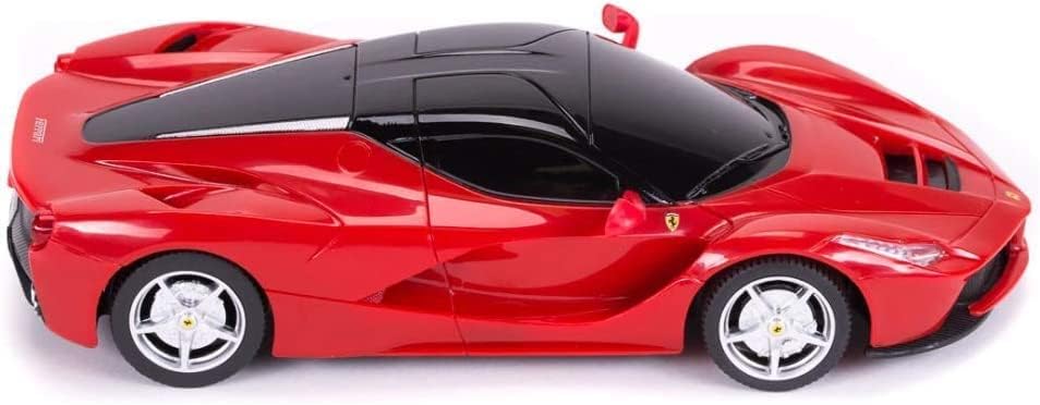 Maisto Tech 1:14 RC Ferrari LaFerrari – Red Radio Control Car with Lights (27 MHz)