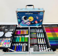Toys Uncle All in one Art and Craft Set Professional Drawing Color Pencils, Oil Pastel, Sketches, Water Colors and Acrylic Paint (SPACE)