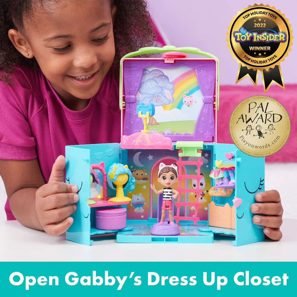 Gabby’s Dollhouse , Dress-Up Closet Portable Playset