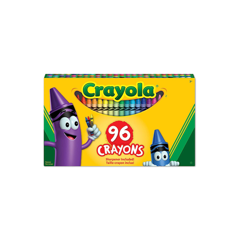 Binney & Smith Crayola(R) Standard Crayon Set, Big Box Of 96