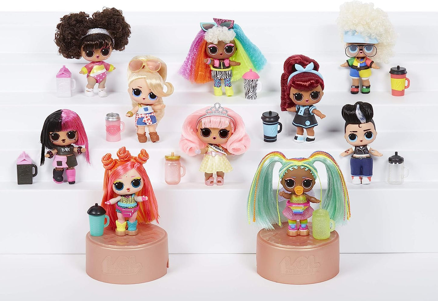 L.O.L. Surprise 557067 Hairgoals Makeover Series 2 with 15 Surprises, Multicolor