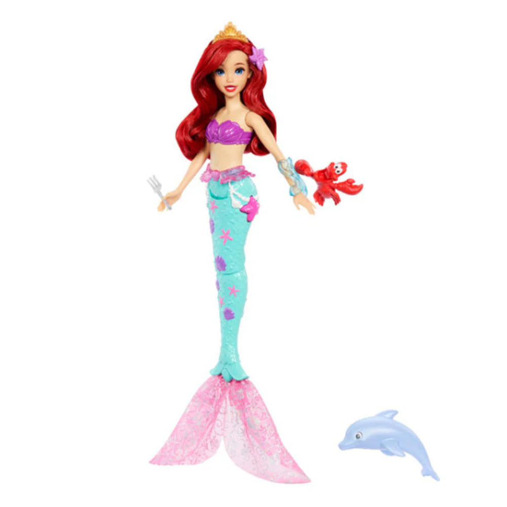 Disney Princess Ariel Doll with Animal and Accessories
