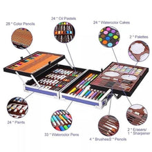 Toys Uncle All in one Art and Craft Set Professional Drawing Color Pencils, Oil Pastel, Sketches, Water Colors and Acrylic Paint (BTS)