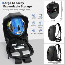 LED Backpack with APP Working, Laptop Bag Motorcycle Riding Backpack Waterproof Backpack with Programmable and Color Screen, Travel Backpack 25 ltrs