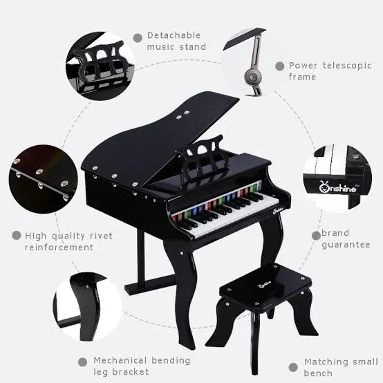ONSHINE 30 KEYS WOODEN GRAND PIANO