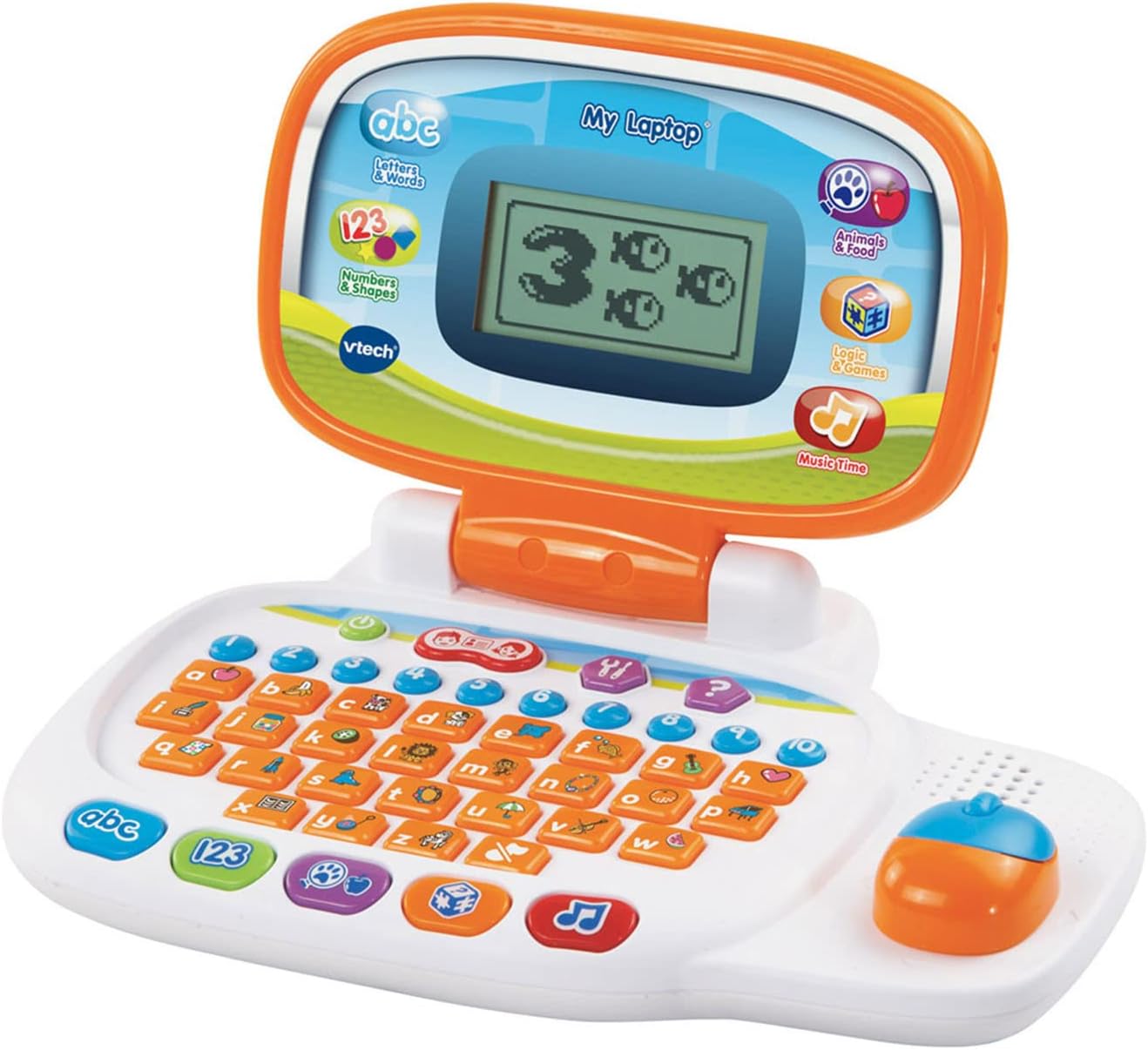 VTech  Pre School Laptop Interactive Educational Computer Toy with 30 Activities