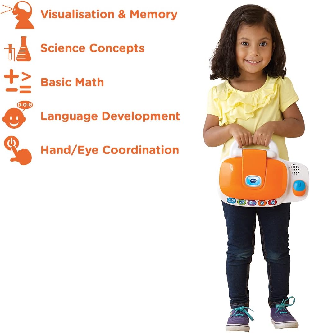 VTech  Pre School Laptop Interactive Educational Computer Toy with 30 Activities