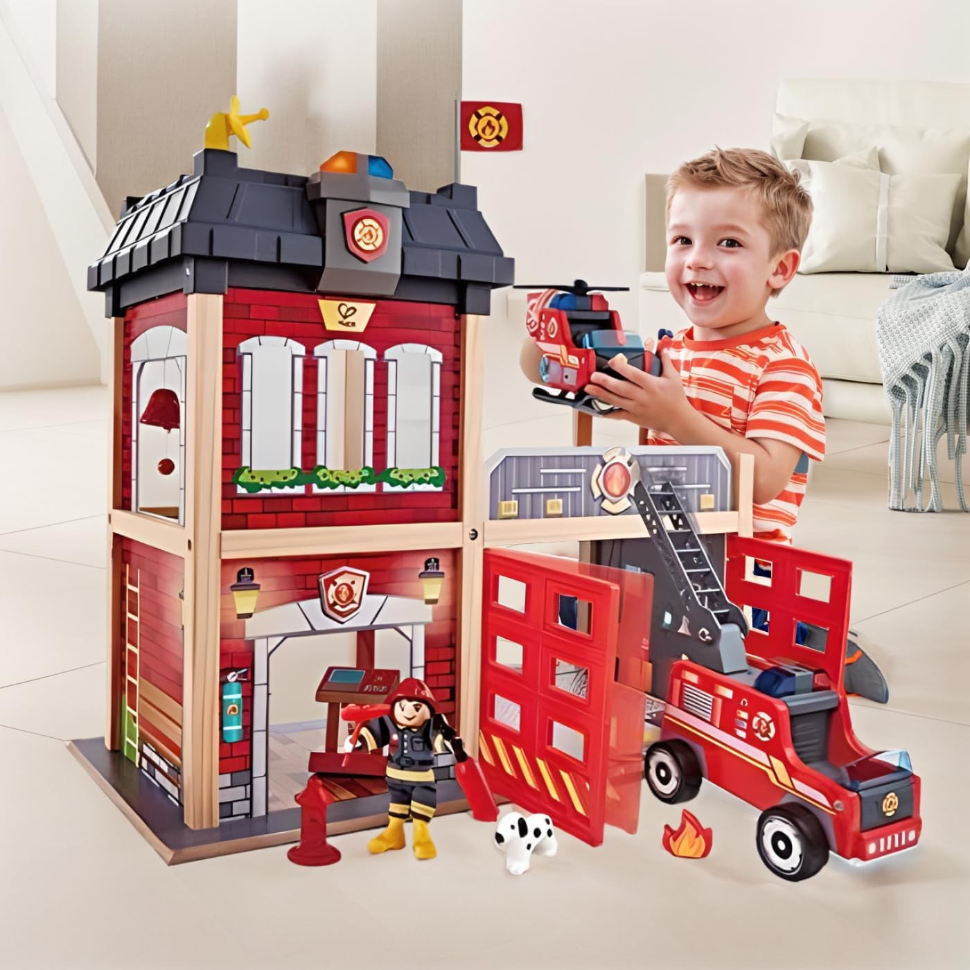 Hape Fire Station Playset