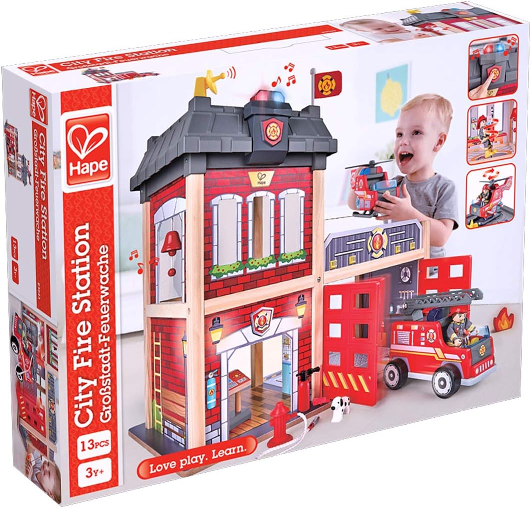Hape Fire Station Playset
