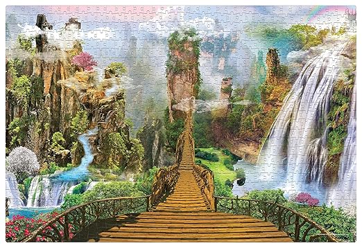 Frank Fantasy Landscape Jigsaw Puzzle for Adults | 1000 Piece
