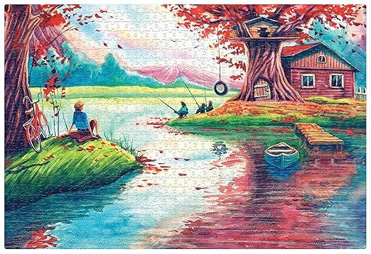 Frank by The Lake Jigsaw Puzzle for Adults | 1000 Piece