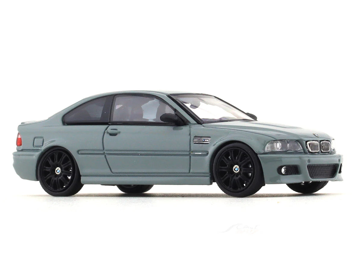 1:64 Street Weapon BMW M3 E46 grey Stance Hunters diecast scale model collectible